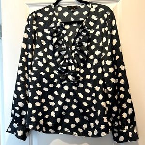 J. Crew long sleeve blouse - women’s large